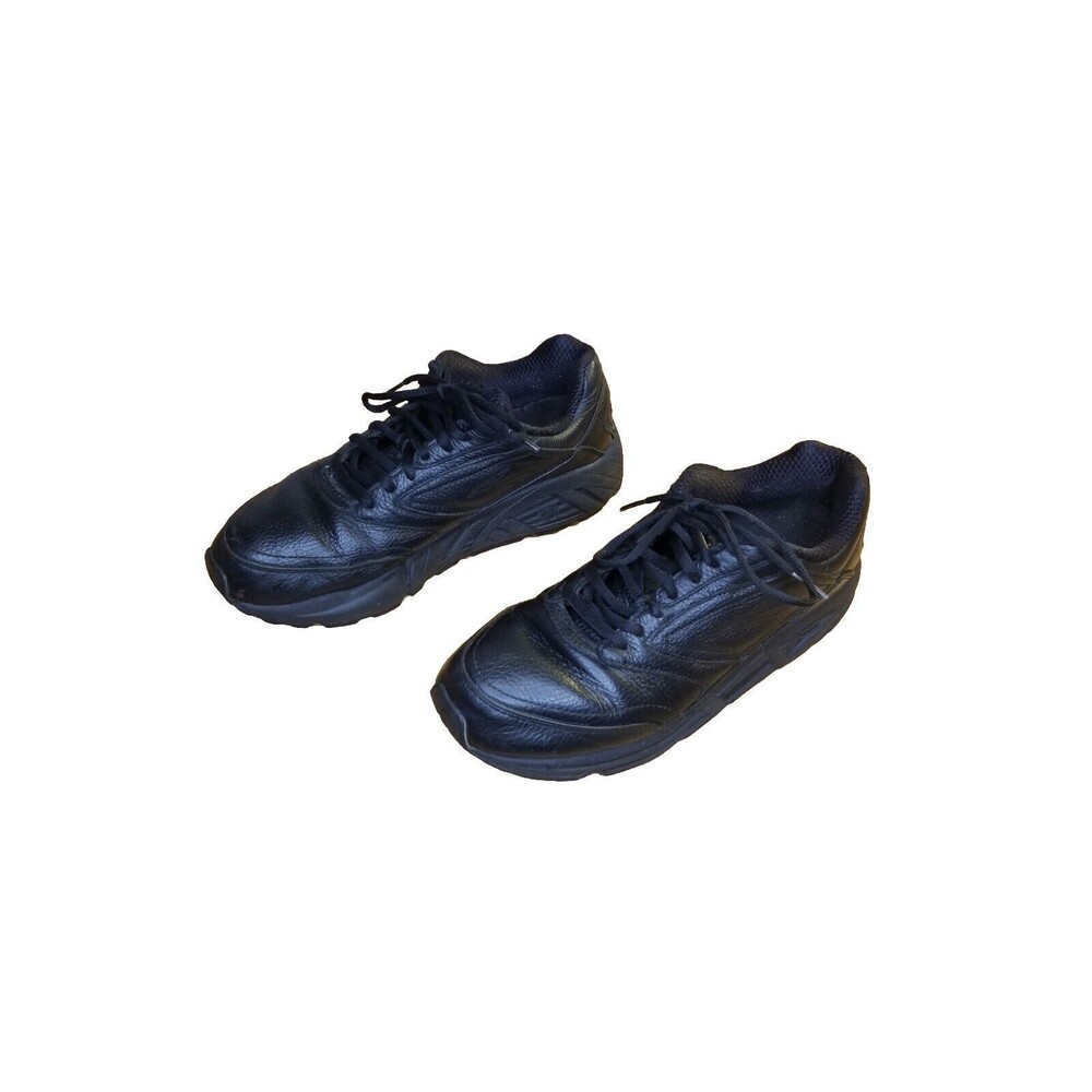 Brooks Addiction Walker Women's Size 10 Black Leather Shoes Sneakers 1200321B001 - Picture 3 of 6